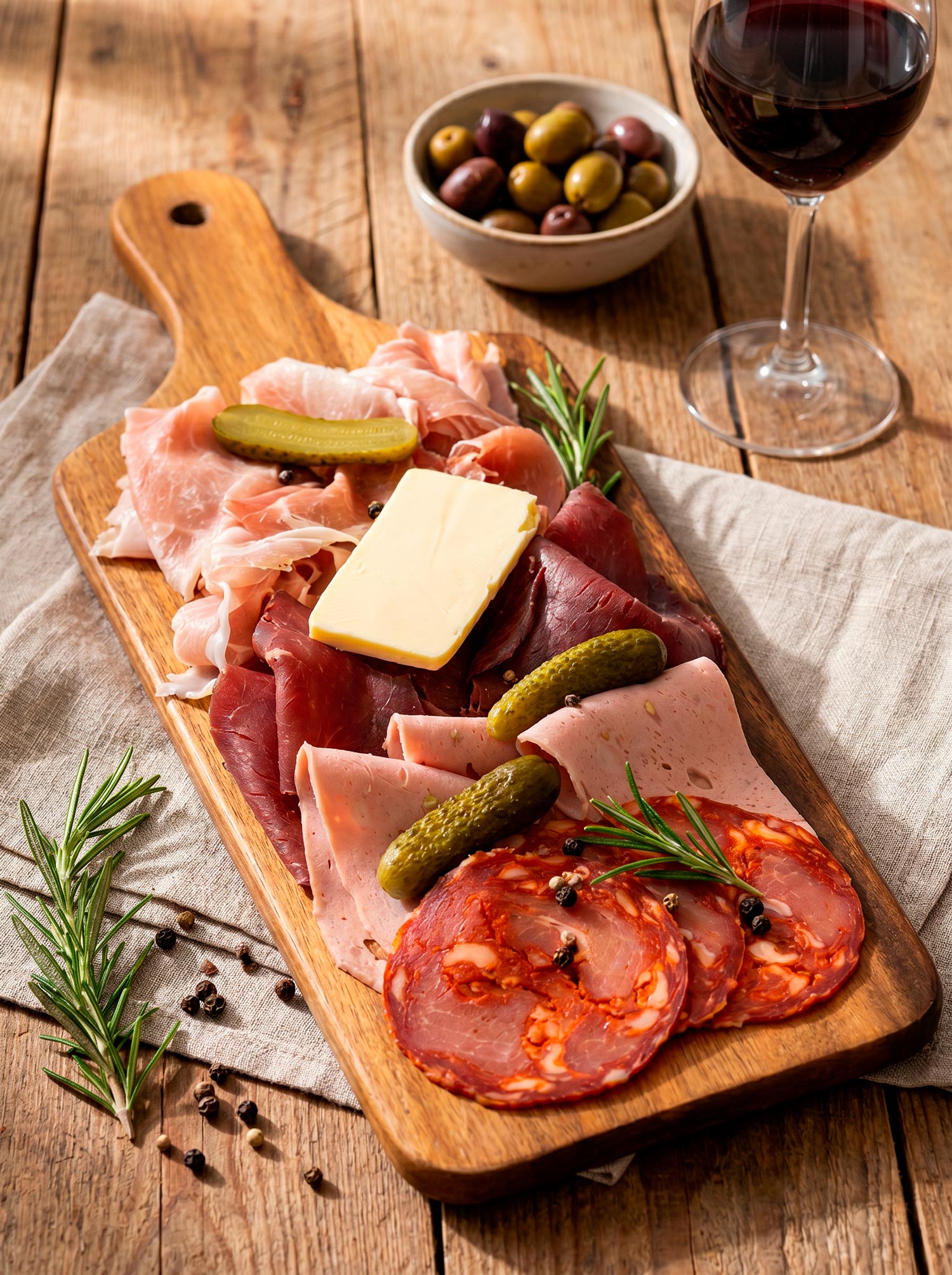 Planche charcuterie